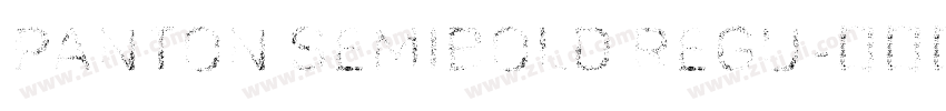 Panton SemiBold Regu字体转换